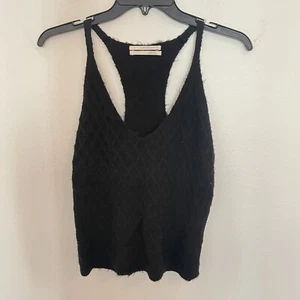 By Anthropologie Strick-Tanktop Damen Größe Small schwarz Racerback - Bild 1 von 8