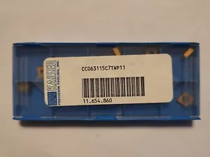 Kaiser 11.654.860 CC063115C7TNP11 Carbide Inserts 10/PK - Picture 1 of 3
