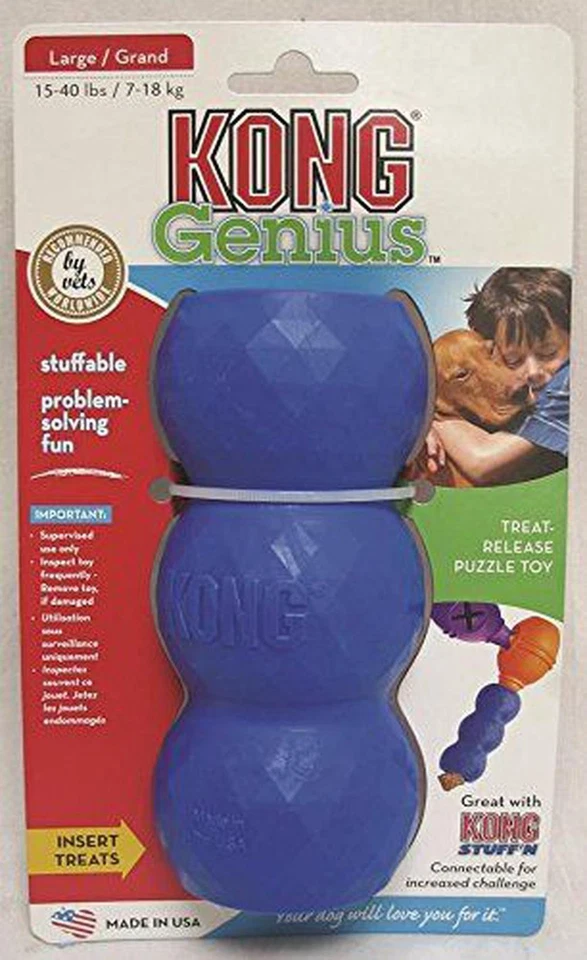 KONG Genius Mike Dog Toy, Large (Colors Vary) Multi - Image 1 of 1