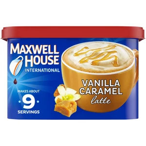 International Vanilla Caramel Latte Cafe Style Beverage Mix, 8.7 Oz. Canister - Picture 1 of 12