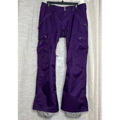 Pantalones de snowboard Burton Dry Ride invierno esquí polaina ventilada púrpura para mujer medianos Foto 1 de 4