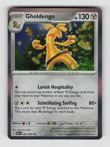 Gholdengo, PAF, SV: Paldean Fates, 067/091, Rare, Holo, NM - Bild 1 von 2