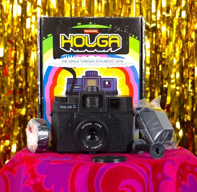📸 *Film Tested* 🎞 Boxed Lomography Holga 120 CFN Analog Film Camera Kit Lomo - Image 1 of 4