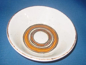 STONEHENGE MIDWINTER ERDE GEMÜSESCHALE 8 3/4" RUND SERVIEREN MCM VINTAGE ENGLAND - Bild 1 von 6