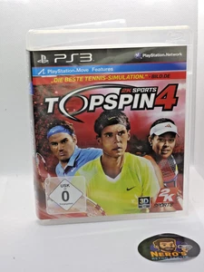 Top Spin 4 PS3 Spiel CIB komplett mit Anleitung getestet PAL - Bild 1 von 3
