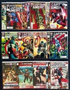 2011-13 MARVEL Captain America Vol. 6 #2-17 Complet FONCTIONNE ! +Vol. 7 #1-3 LOT de 19 - Photo 1/5