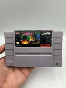 Gradius III (Super Nintendo, 1991) Authentic SNES - Cart Only - Picture 1 of 5
