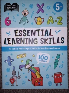 Help With Homework Learning Book Age 5+ Essential Learning Skills BN RRP £3.99 - Picture 1 of 1
