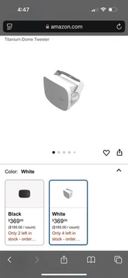 Par de altavoces exteriores Klipsch RSM-400 (blanco) Foto 1 de 4