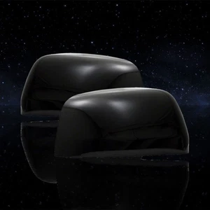 Cubiertas de espejo completo negras brillantes Auto Reflections para Dodge Durango Crew/R/T 11-25 - Imagen 1 de 3