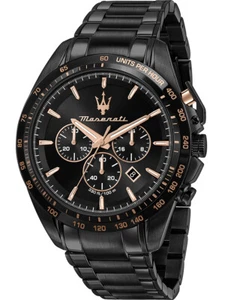 Maserati R8873612048 Traguardo Cronógrafo Reloj Hombre 46mm 10ATM - Imagen 1 de 3
