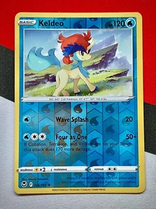 Keldeo 046/195 Silver Tempest Reverse Holo Rare Pokémon PACK FRESH - Picture 1 of 2