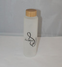 Sam Edelman Signature Clear Water Bottle Transparent Slim Size 20 FL OZ NEW