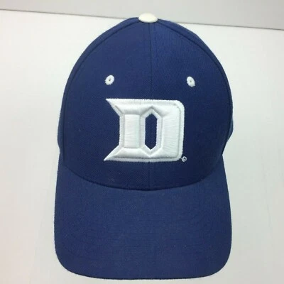 Authentic Zephyr Men's Blue Duke University Baseball Hat Cap Logo Size 7 3/8 - Image 1 of 4