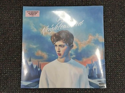 Disco Troye Sivan Blue Neighbourhood vinil rosa 2 LP novo lacrado 5º aniversário - Imagem 1 de 2