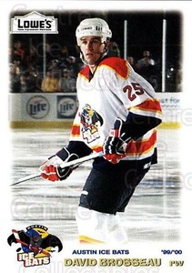 1999-00 Austin Ice Bats #6 David Brosseau