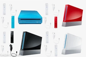 GUARANTEED - Nintendo Wii Console - 2 Sets AUTHENTIC  NINTENDO BRAND controllers - Afbeelding 1 van 5
