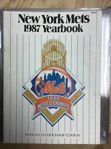 1987 New York Mets Official Yearbook 1986 World Champs Edition - Picture 1 of 2