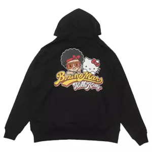 Bruno Mars Hello Kitty Collaboration Merch Hoodie S Size Small Limited Japan - Picture 1 of 3