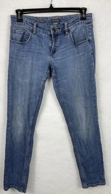 The Limited Jeans Feminino 6 Boyfriend Jeans Cintura Baixa Azul Denim Slim Boyfriend - Imagem 1 de 4