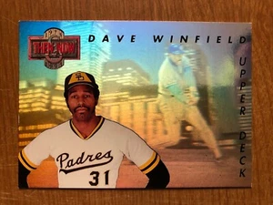 1992 Upper Deck Then & Now Hologram Dave Winfield San Diego Padres NY Yankees - Picture 1 of 1