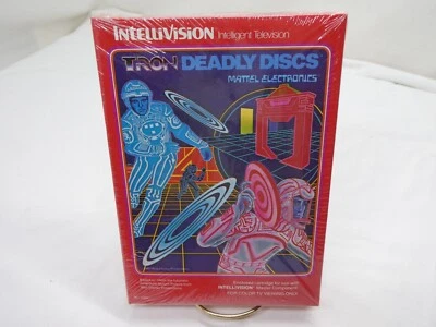 Tron Deadly Discs (Intellivision, 1982) N.O.S. New Never opened Gatefold - Image 1 of 4