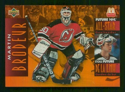 MARTIN BRODEUR 1994-95 MCDONALD'S UPPER DECK 94-95 NO McD-35            9251 - Image 1 of 2