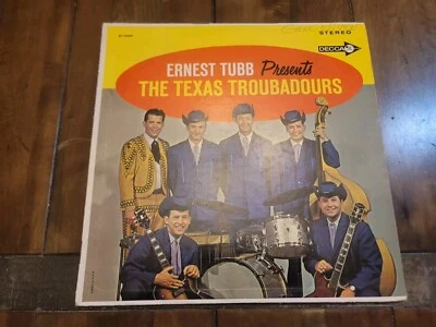 Ernest Tubb Presents Texas Troubadours Decca Country 1963 With Original Cover - Image 1 of 4