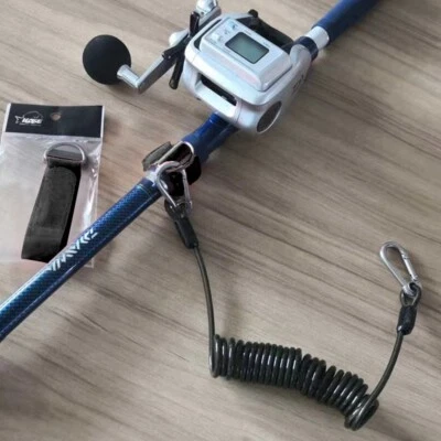 Black Scaffold Lanyard Tethered Tool Professional Safety Lanyard Attachments - Image 1 of 4