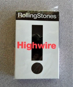 orig./1991 Sealed!! The Rolling Stones HIGHWIRE! **2-Track Single Cassette** - Picture 1 of 3
