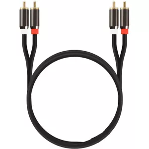 Gold Plated RCA Male L/R Stereo Audio Cable Cord Plug 3/6/10FT/15FT Brand new - Picture 1 of 5