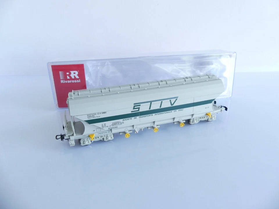 RIVAROSSI HR6472-1 WAGON TREMIE CEREALIER DB PAROIS PLANES STIV Ep IV - Photo 1/4