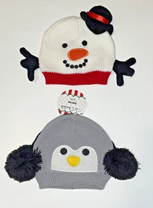 Knit Hats Set of Two So Dorable infant 6-12 Months NWT!! - Picture 1 of 7