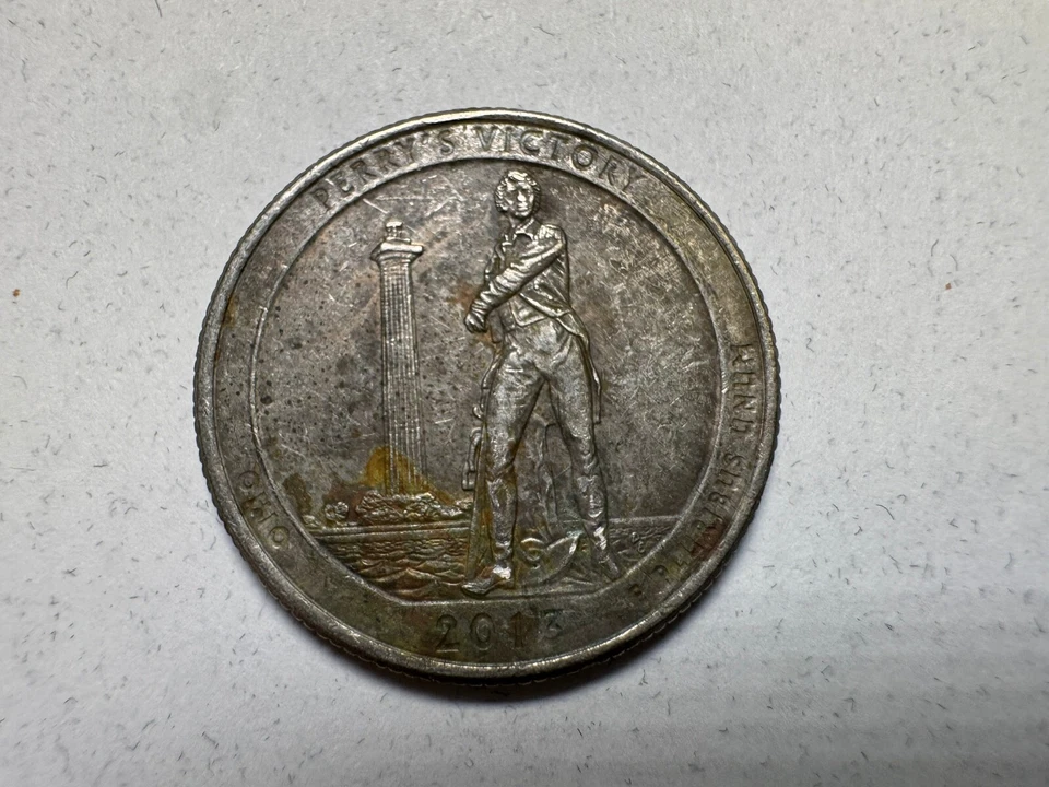 2013P Perry's Memorial ATB Quarter - Clad Error Coin - Image 1 of 2