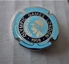 1908 London Olympics Commemorative Pin Badge