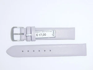 "Reloj de cuero de vaca genuino FLUCO correa Starp 16 mm color lila ""Holiday Damen" - Imagen 1 de 2
