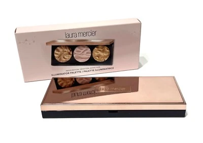 LAURA MERCIER Illuminator Palette 3 SHADES: Indiscretion Devotion Addiction  NEW - Image 1 of 4