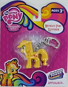 Portachiavi My Little Pony APPLEJACK MLP l'amicizia è magica bronzo nuovo - Foto 1 di 5