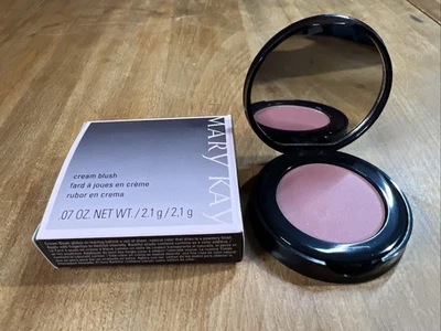 Mary Kay Cream Blush Sheer Bliss .07 oz Cranberry 031780 Compact Mirror NEW - Image 1 of 4