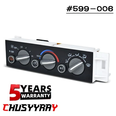 Módulo de control de clima de calefacción de aire acondicionado para Chevrolet K1500 K2500 Suburban 1996-1999 Foto 1 de 4