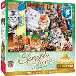 MasterPieces jigsaw puzzle; Whisker Wishes by Jenny Newland; 500 pcs DAMAGED BOX - Picture 1 of 4
