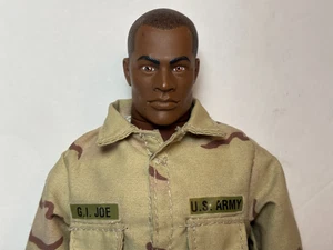 Figura de acción Pawtucket 1996 12" GI Joe Hasbro ejército afroamericano con fatigas - Imagen 1 de 11