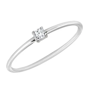 Touch of Sparkle Rundschliff Zirkonia auf Sterlingsilber Ring - 8 - Bild 1 von 6