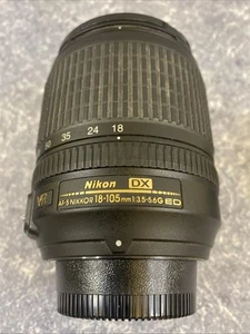 NIKON AF-S NIKKOR 18-105mm F3.5-5.6 G ED VR DX Lens + HB-32 - Picture 1 of 7