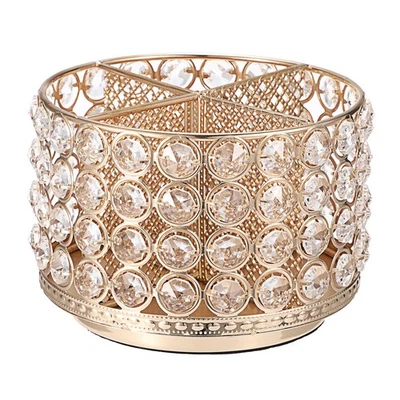 Organizador de tocador de cristal Hipiwe 360 soporte giratorio para cepillo de maquillaje cos... Foto 1 de 4