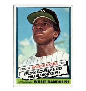 Topps Traded Willie Randolph 1976 - Foto 1 di 1