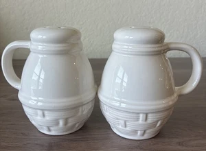PFALTZGRAFF "Medley Buff" glänzend beige Salz & Pfefferstreuer mit Griffen, Herdplatte - Bild 1 von 15