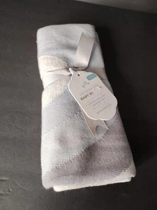 New With Tags Pottery Barn Baby Rainbow Knit Baby Blanket 30"X 40" 100% Cotton - Picture 1 of 4