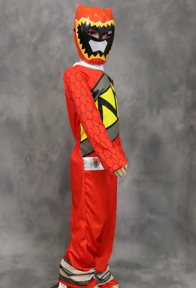 Disfraz de Ranger Rojo Power Rangers Clásico para Niño Dino Charge - Talla 7/8 Foto 1 de 4