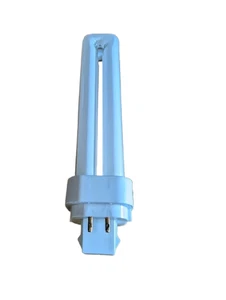 2x Sylvania 18W G24q-2 Lynx DE Superia 4 pines regulables CFL bombillas blanco frío - Imagen 1 de 4